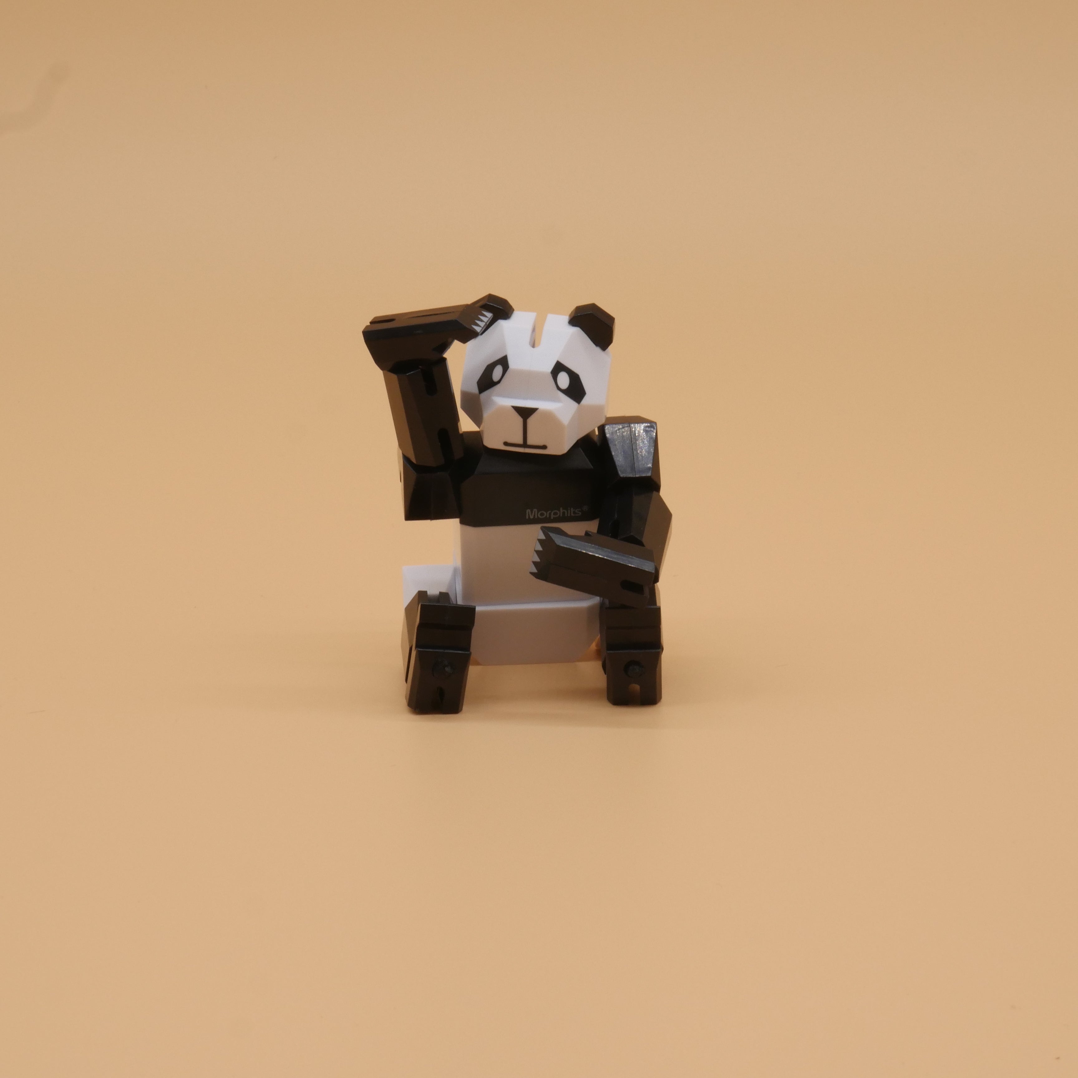 Morphits® Panda mini Duo – Playful Pocketable Art Toy (Set of 2)