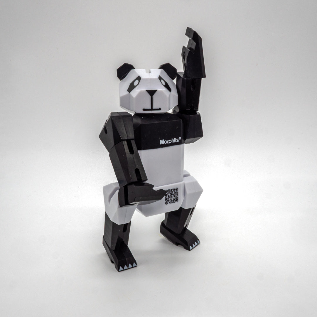 Morphits® Panda Mini – Playful Pocketable Art Toy