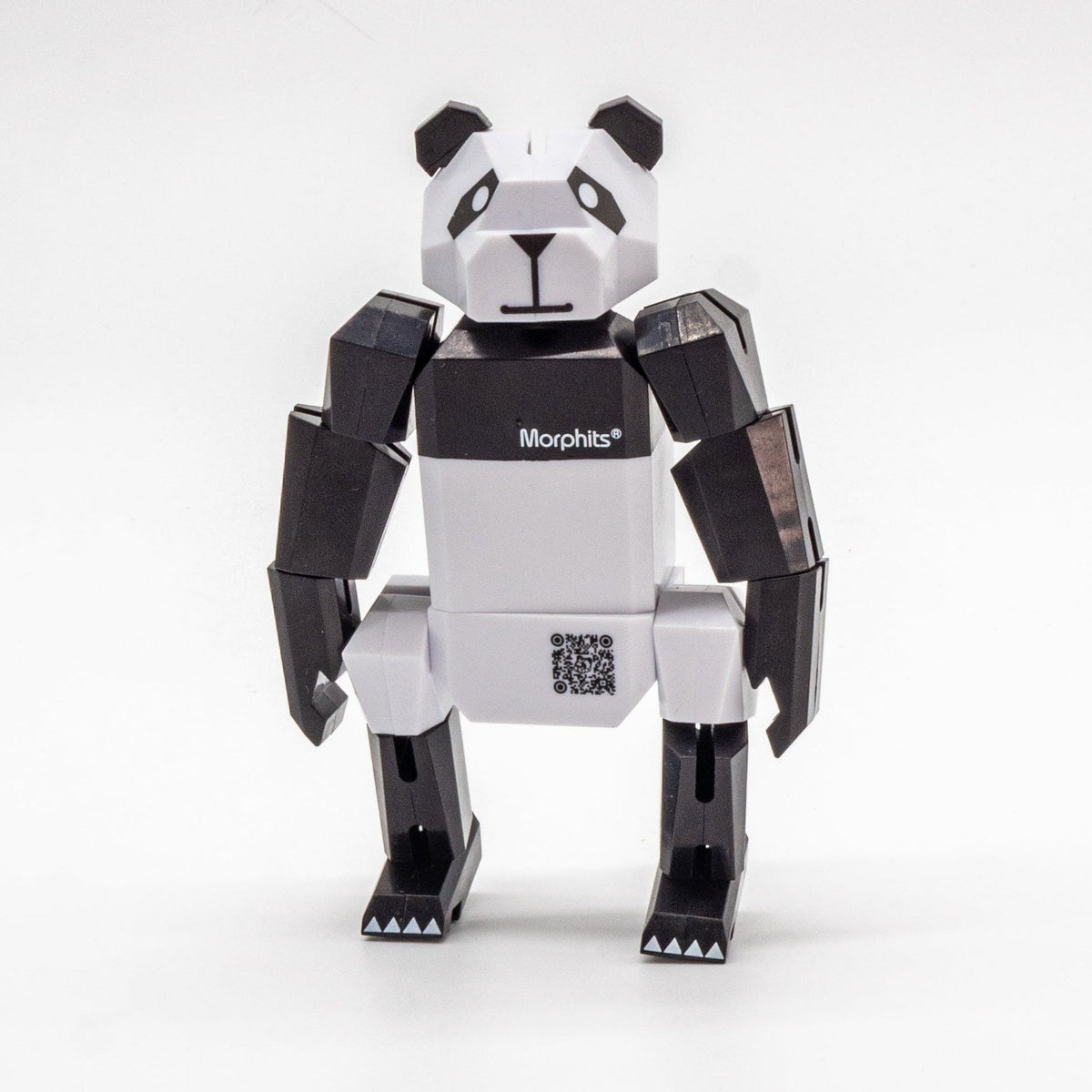 Morphits Panda Mini Duo - Transformable Wooden Design Object - Yoshiaki Ito Design