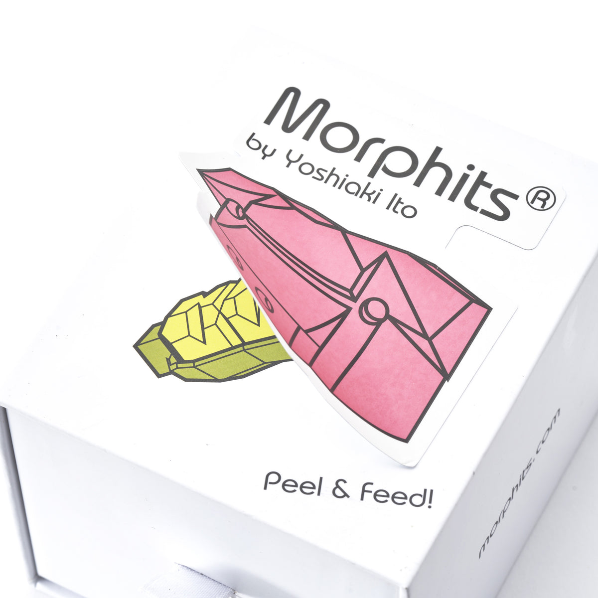 Morphits Pig transformable wooden design object, part puzzle and decor.