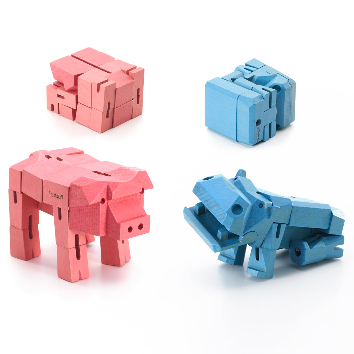 Morphits® Hippo + Pig Duo – Better Together