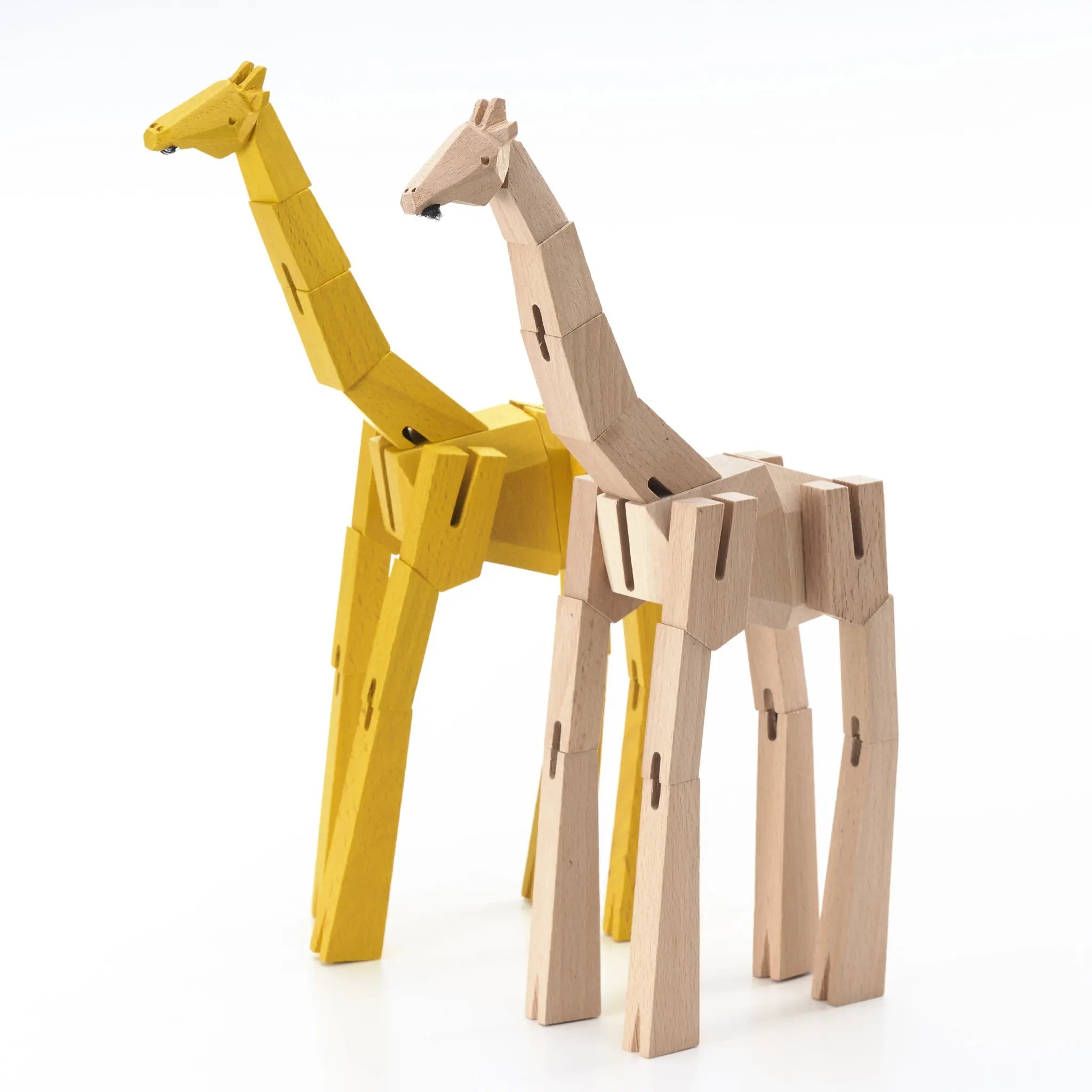 Morphits Giraffe Wooden Decor - Creative Puzzle - Interactive Art Piece - Yoshiaki Ito Design