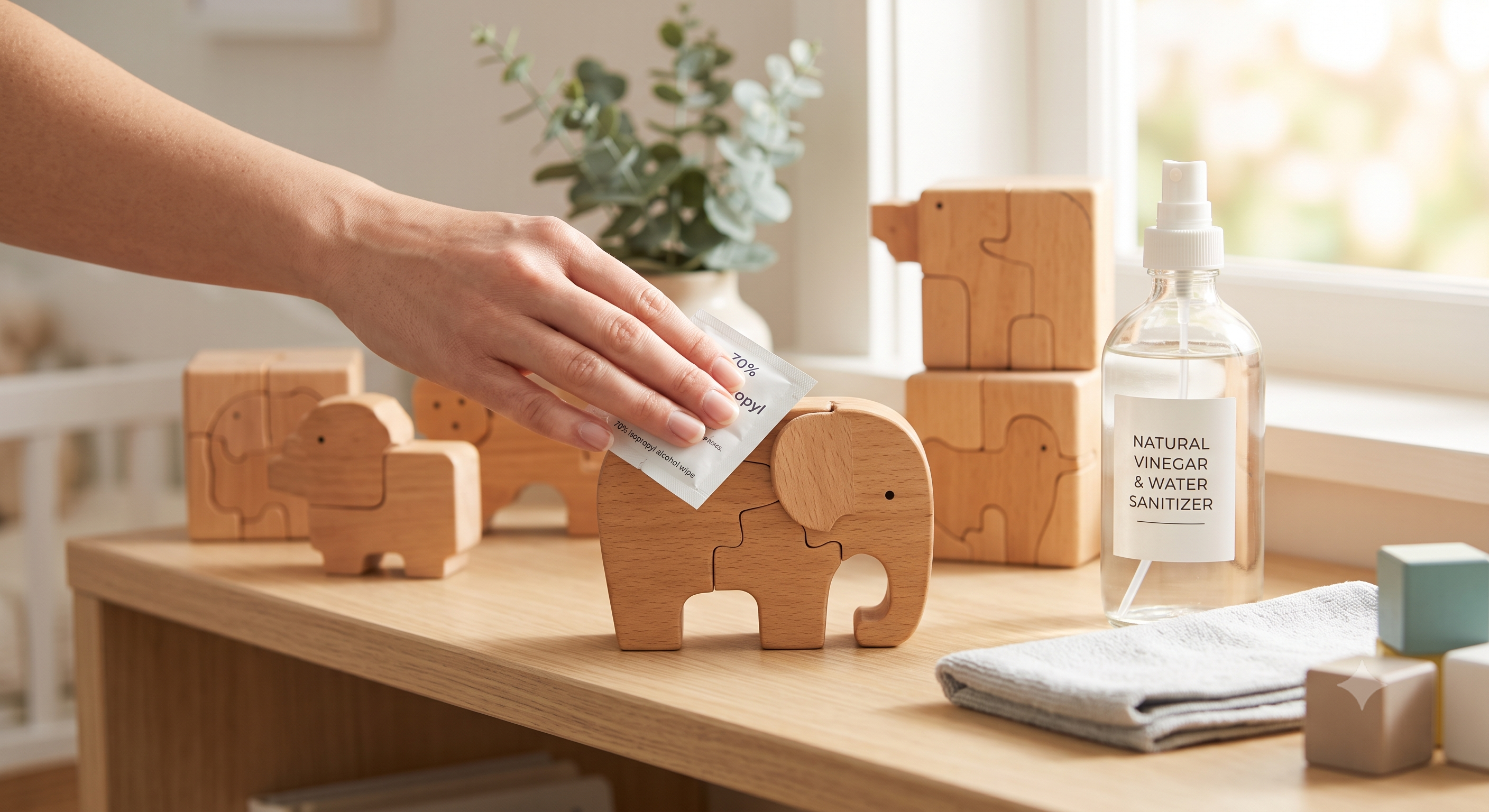 Can Wooden Toys Be Sanitized?