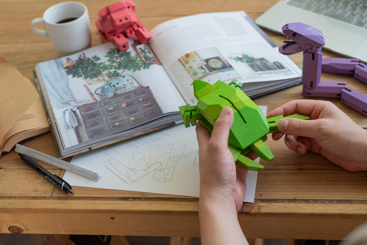 How Morphits Bridge the Gap Between Toy and Interior Design — Morphits® transformable wooden design object