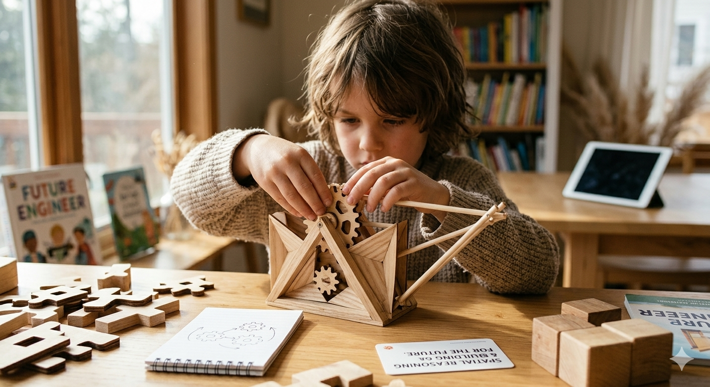 The Building Blocks of STEM: Fostering Engineering Skills Through Tactile Play
