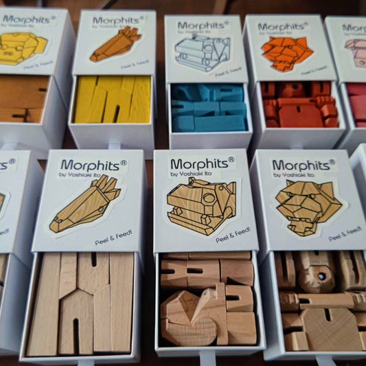 Morphits: Crafting Perfection in Wooden Toys - Yoshiaki Ito Design