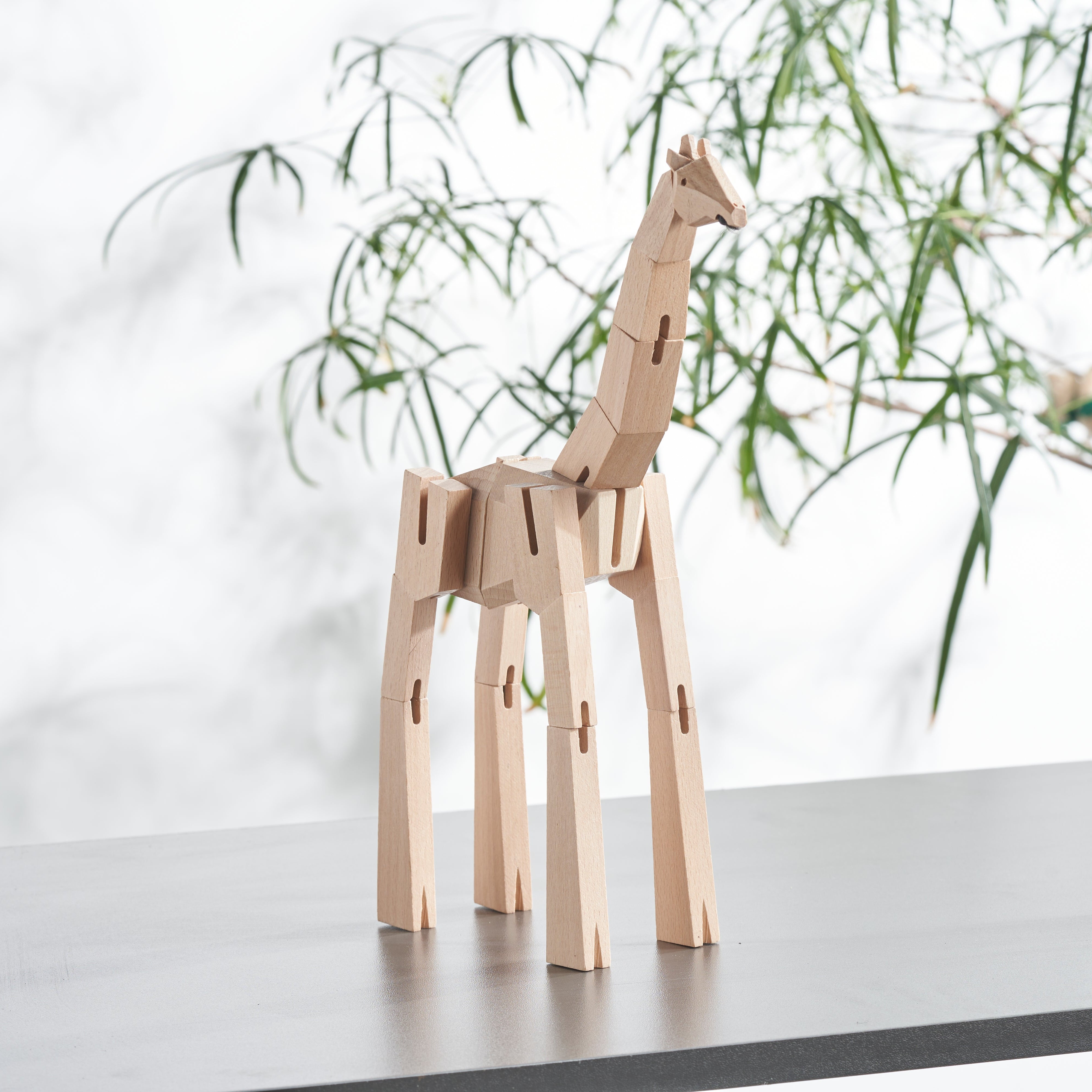 Morphits® All wooden Animal Zoo Set