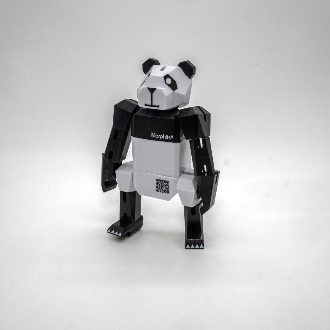Morphits® Panda Mini – Playful Pocketable Art Toy