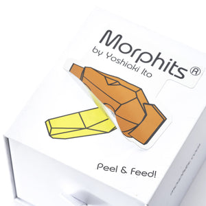 Morphits ® Monkey Wooden Toy: Unleash Creativity with Poseable Wooden Playset - Yoshiaki Ito Design Box T1
