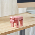 Load image into Gallery viewer, Morphits ® Pig Wooden Toy: Whimsical Wooden Playset Companions for Imaginative Minds - Yoshiaki Ito Design Stand P2
