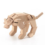 Load image into Gallery viewer, Morphits ® Tiger Wooden Toy: Roaring Adventures Await in our Wooden Playset - Yoshiaki Ito Design Stand N2
