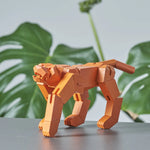 Load image into Gallery viewer, Morphits ® Tiger Wooden Toy: Roaring Adventures Await in our Wooden Playset - Yoshiaki Ito Design Stand O5
