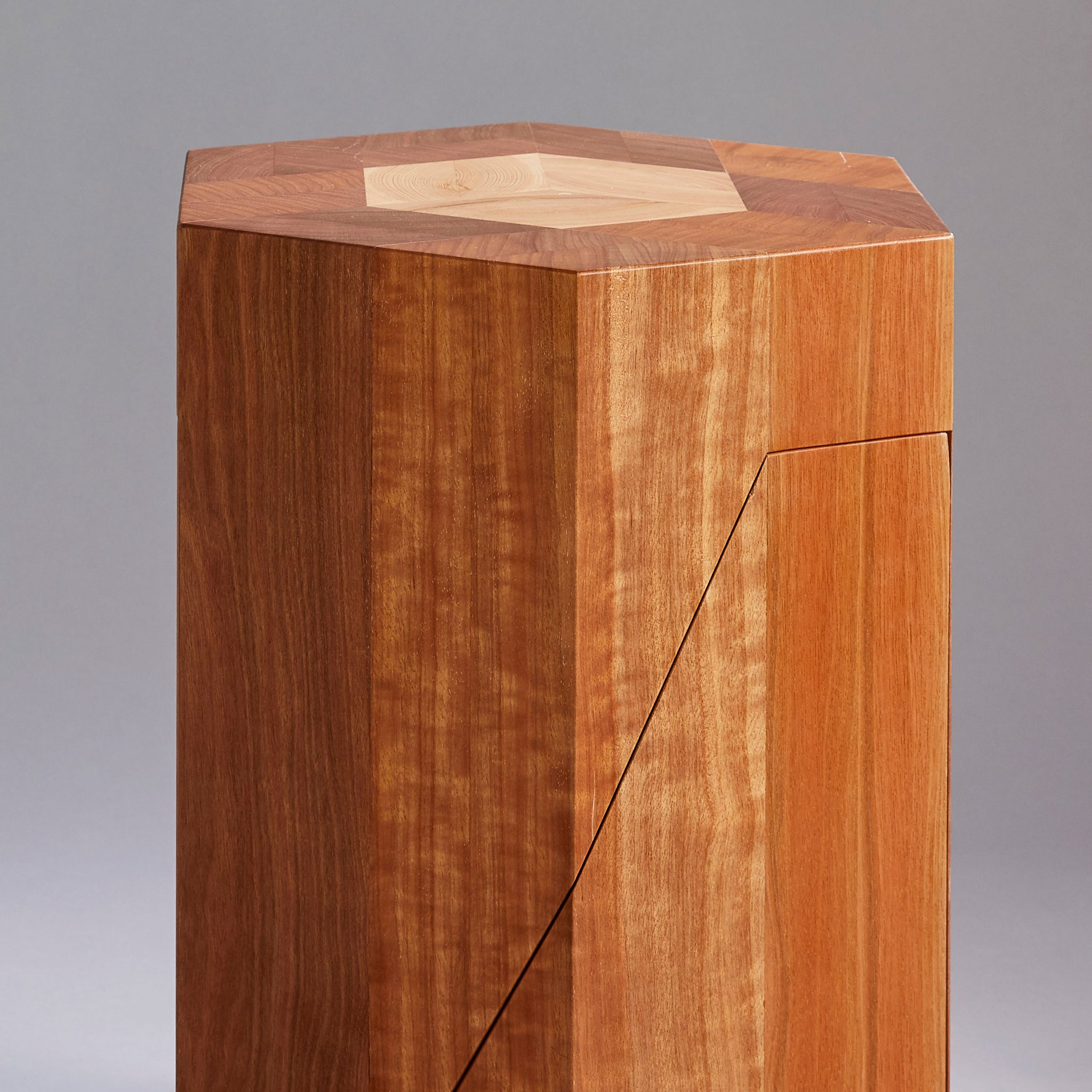 Yosegi Wood Pair Stool - Unique Japanese Design - Yoshiaki Ito Design Furniture Decor FunctionalDesign furniture 9