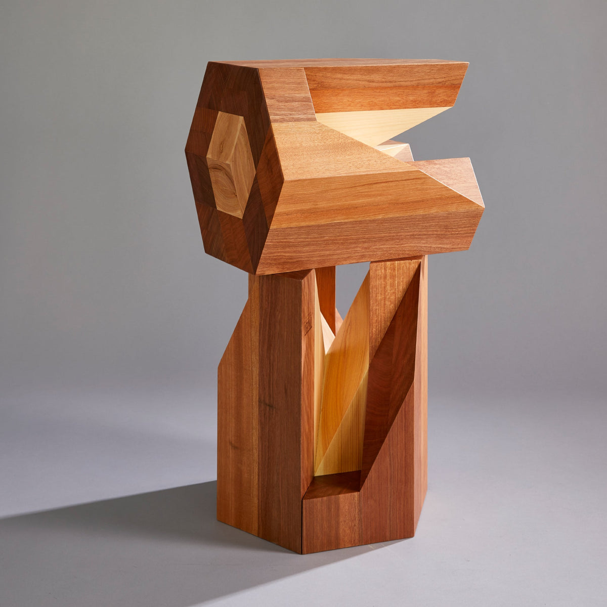 Yosegi Wood Pair Stool - Unique Japanese Design - Yoshiaki Ito Design Furniture Decor FunctionalDesign furniture 6